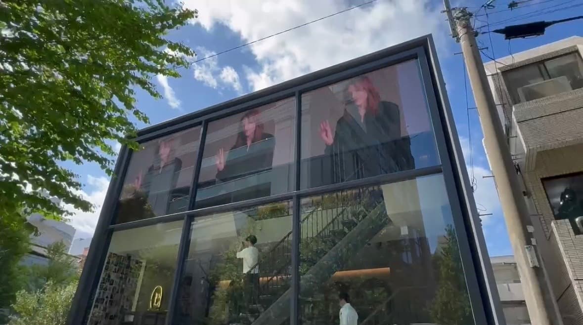 Omotesando Storefront LED Signage